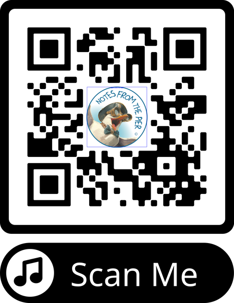Notes From The Pier QR code: scan me